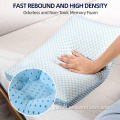 High Density Memory Pillow Ice fabric memory foam drilled pillow Factory